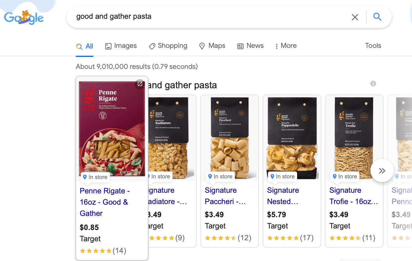 google shopping feed brand