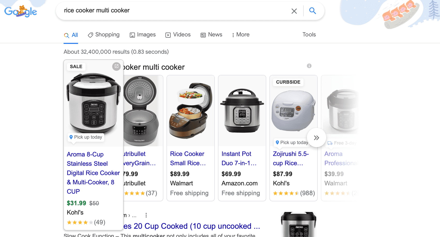 google shopping product titles