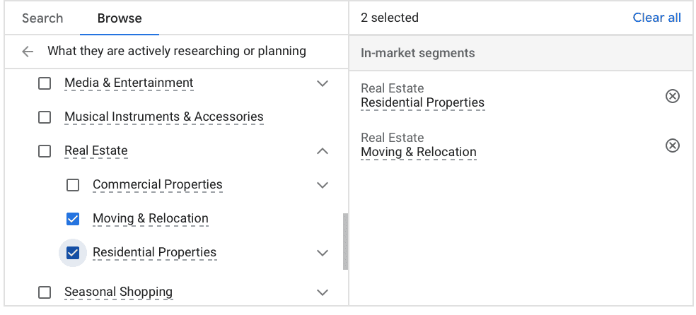 Setting Up Audience Segment on Google Ads