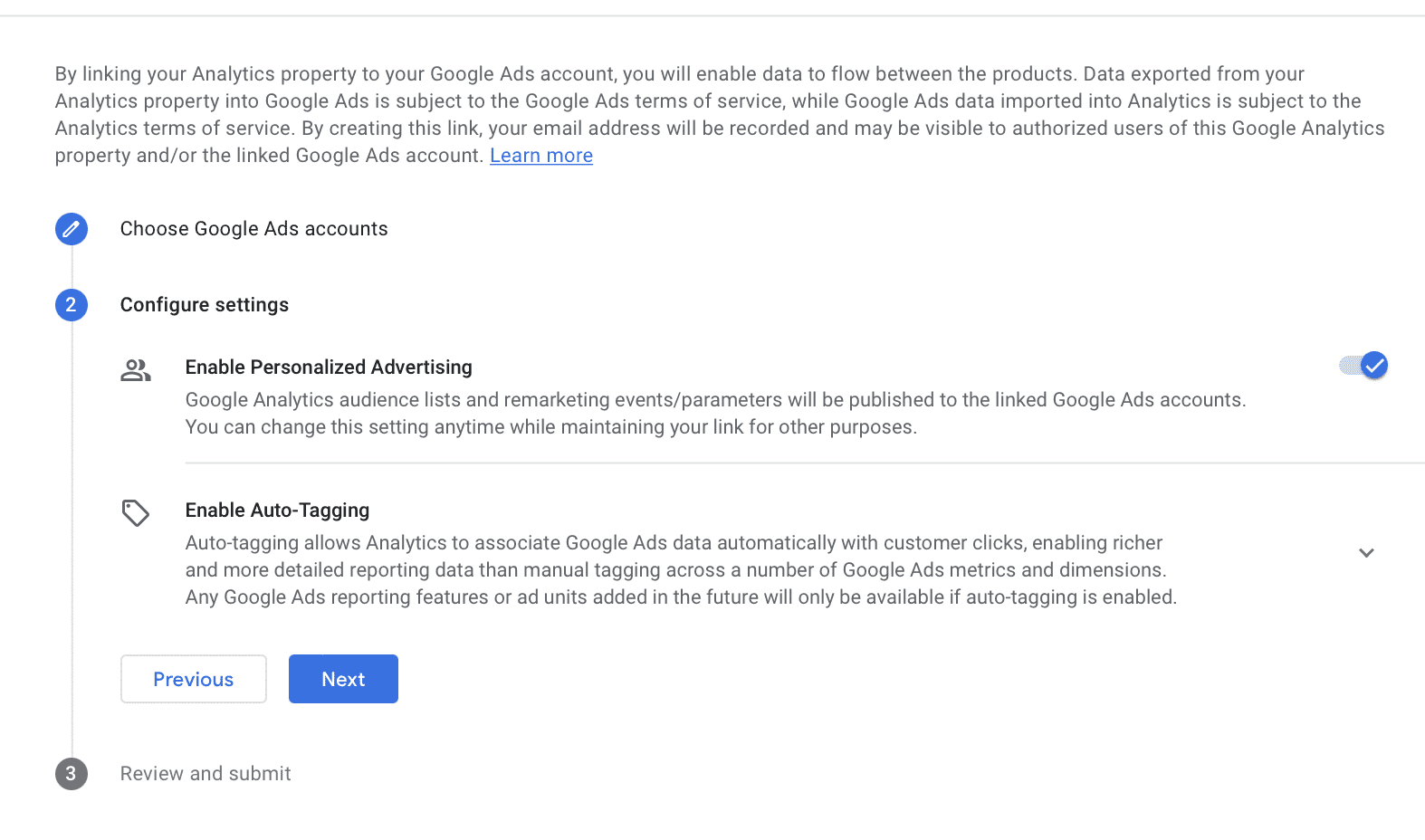 Setting Up Google Ads Account